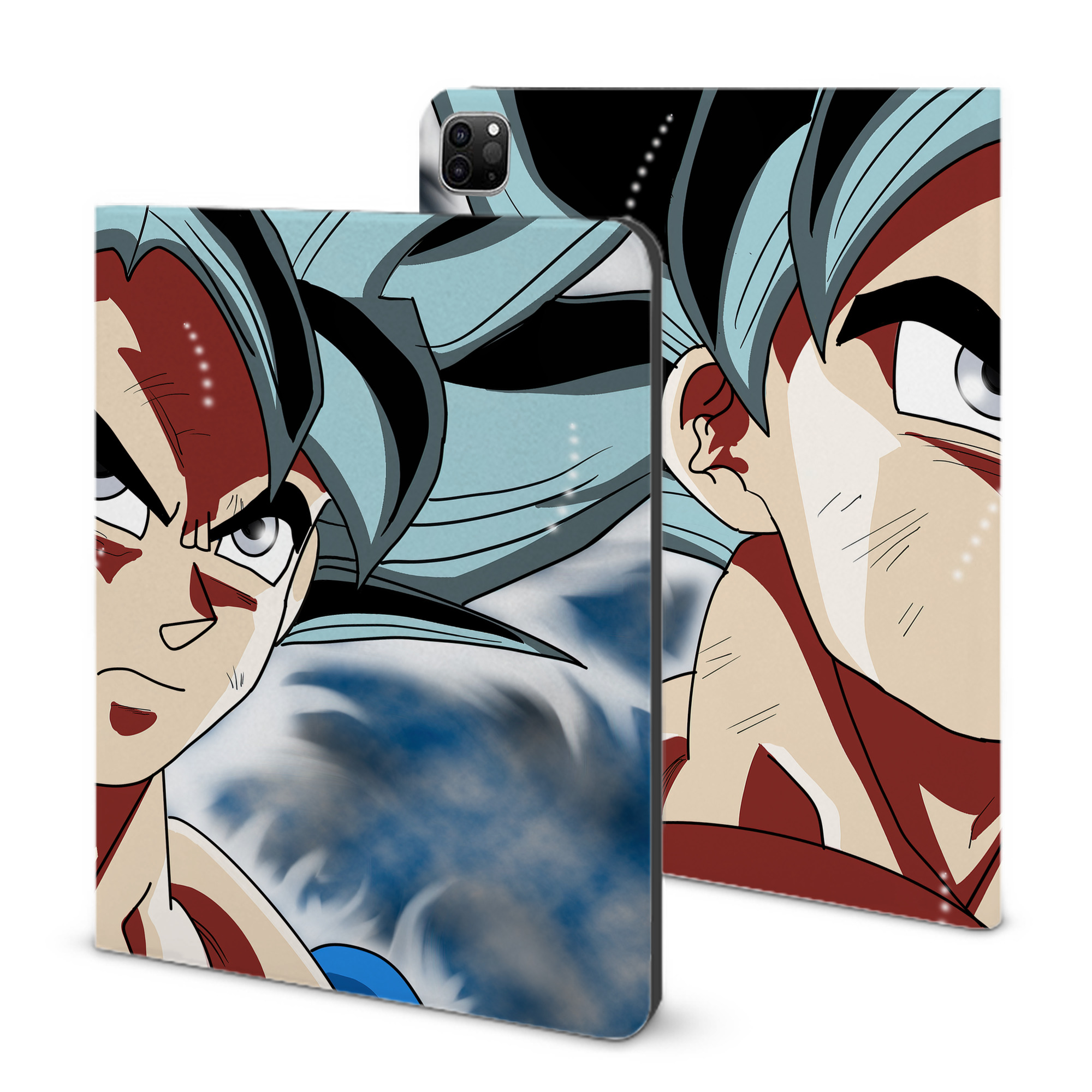 （画像用） ドラゴンボール DRAGON BALL IPad ケース ブック型 PUレザー TPU 耐衝撃 軽量 薄型 ペン収納なし 全面保護 IPad 各モデル対応